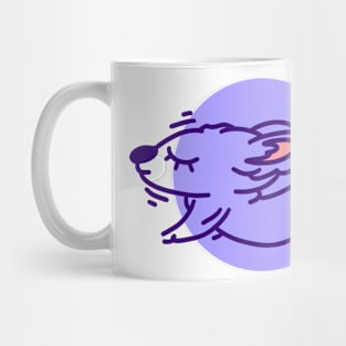 Cute Koala Animal Yoga #8 Round Edition Mug